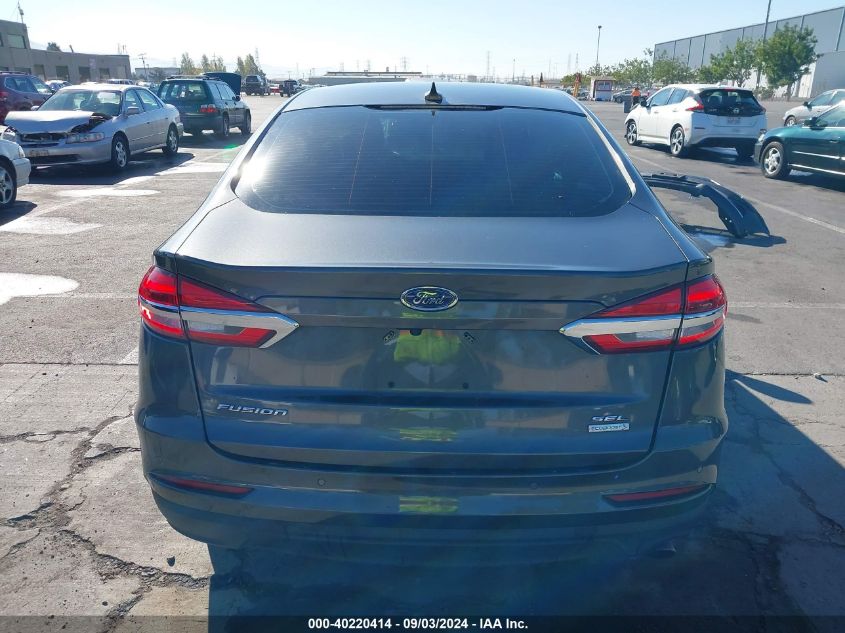 2019 Ford Fusion Sel VIN: 3FA6P0CD8KR216451 Lot: 40220414