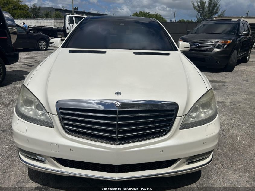 2013 Mercedes-Benz S 550 4Matic VIN: WDDNG9EB5DA498458 Lot: 40220416