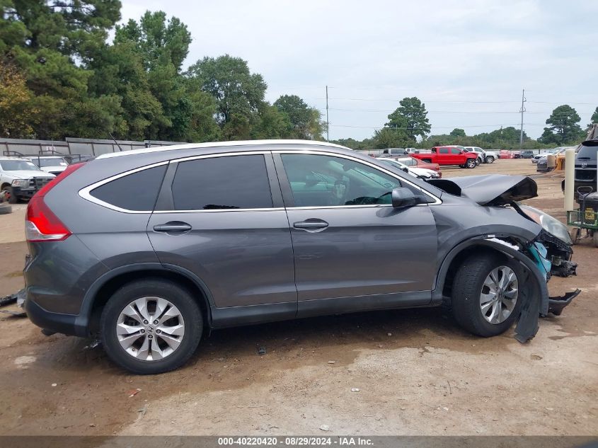 2013 Honda Cr-V Ex-L VIN: 2HKRM4H70DH680298 Lot: 40220420