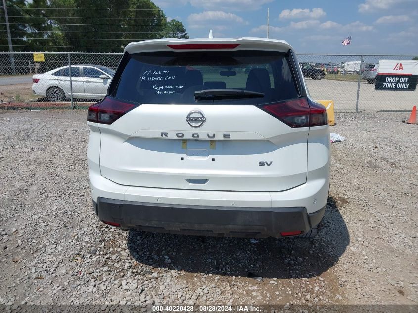 2024 Nissan Rogue Sv Fwd VIN: 5N1BT3BAXRC699281 Lot: 40220428