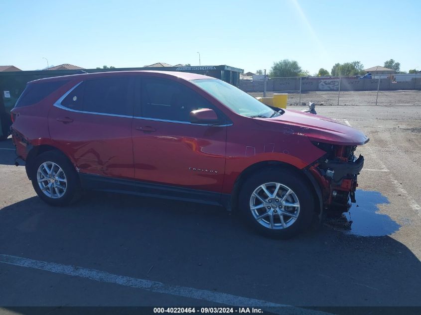 2022 Chevrolet Equinox Fwd Lt VIN: 3GNAXKEV8NL172536 Lot: 40220464