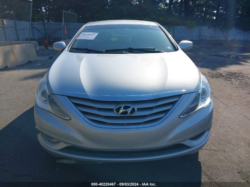 2013 Hyundai Sonata Gls VIN: 5NPEB4AC9DH790343 Lot: 40220467