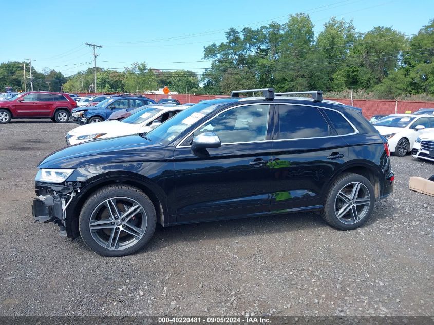 2020 Audi Sq5 Premium Plus Tfsi Quattro Tiptronic VIN: WA1B4AFY0L2087529 Lot: 40220481