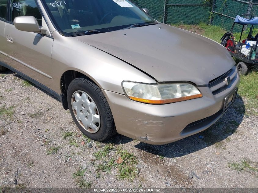 2000 Honda Accord 2.3 Se VIN: JHMCG669XYC011758 Lot: 40220525