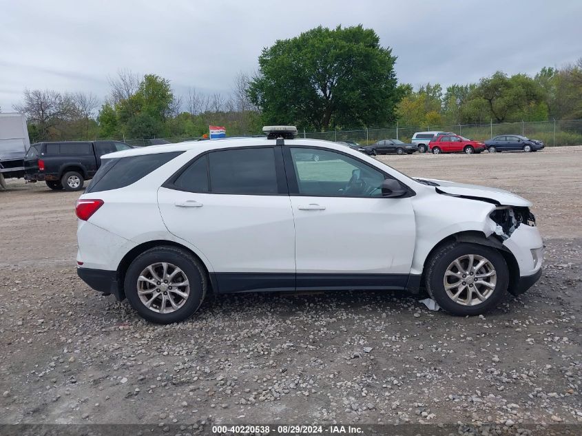 2018 Chevrolet Equinox Ls VIN: 2GNAXHEV5J6110934 Lot: 40220538