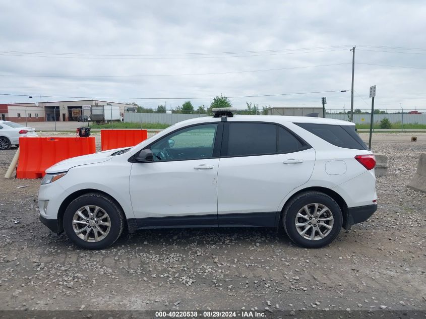 2018 Chevrolet Equinox Ls VIN: 2GNAXHEV5J6110934 Lot: 40220538