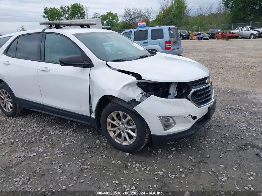 2018 Chevrolet Equinox Ls VIN: 2GNAXHEV5J6110934 Lot: 40220538