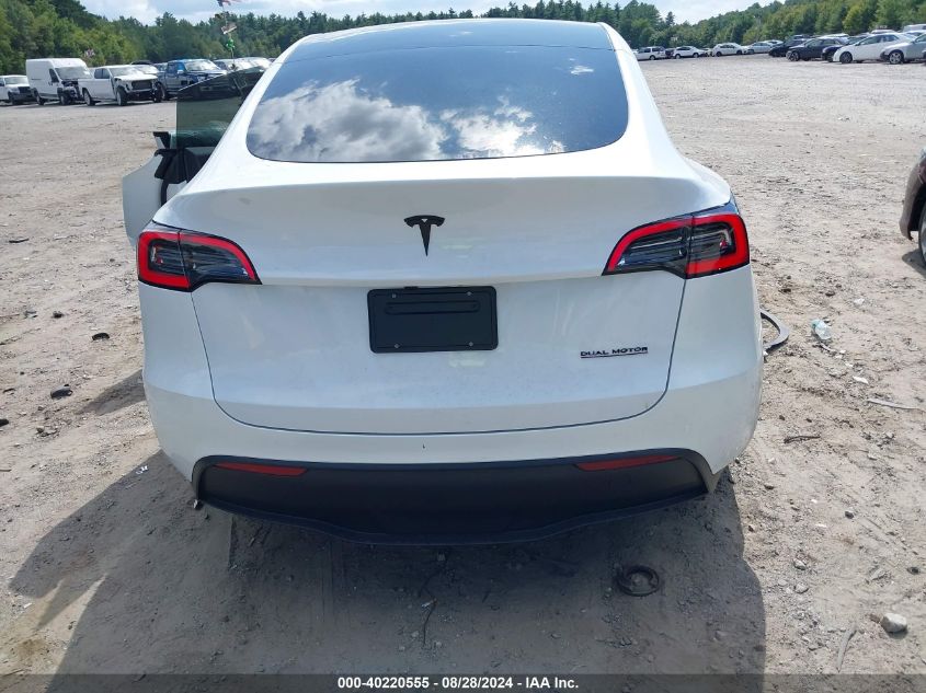 2024 TESLA MODEL Y LONG RANGE DUAL MOTOR ALL-WHEEL DRIVE - 7SAYGDEE0RF154073