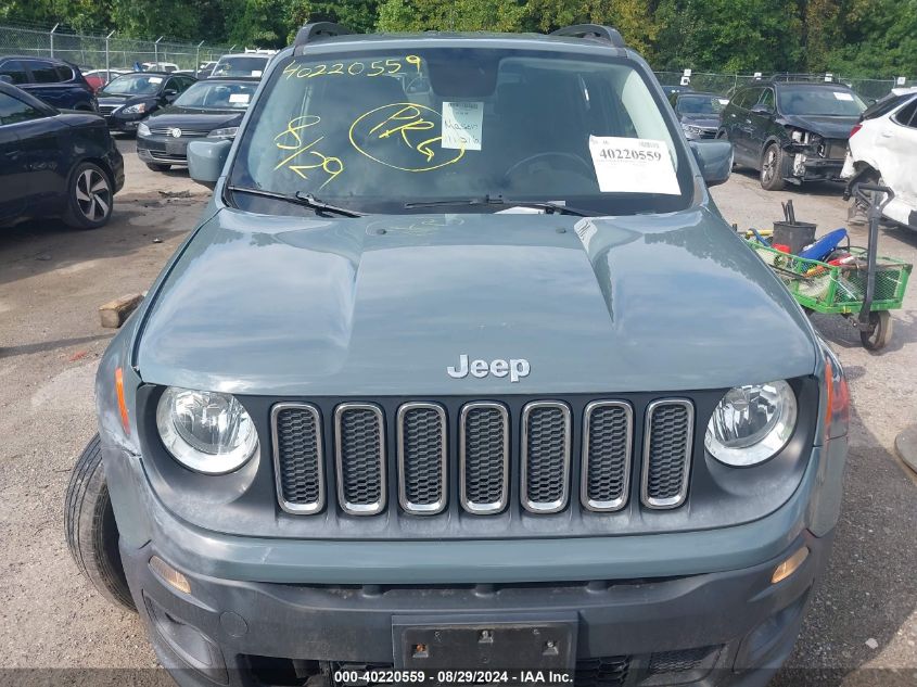 2017 Jeep Renegade Latitude 4X4 VIN: ZACCJBBB7HPG33573 Lot: 40220559