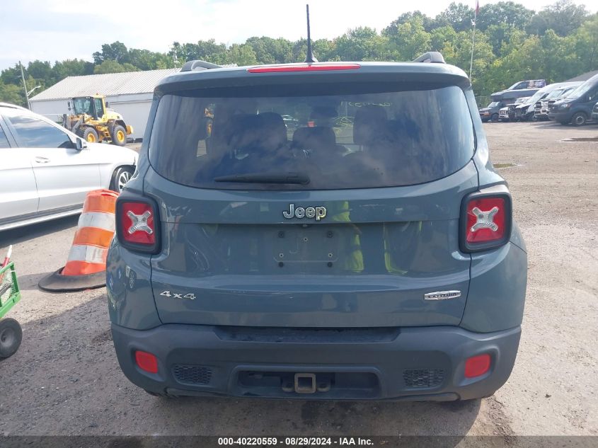 2017 Jeep Renegade Latitude 4X4 VIN: ZACCJBBB7HPG33573 Lot: 40220559