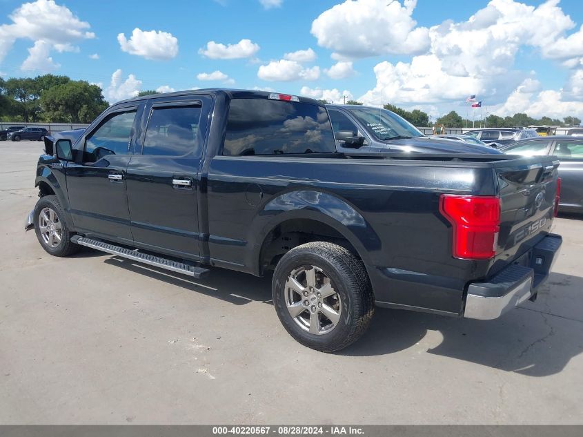 2020 FORD F-150 XLT - 1FTEW1CP6LFB84123