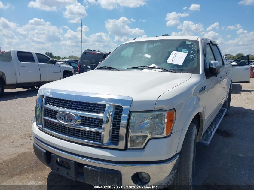 2011 Ford F-150 Lariat VIN: 1FTFW1CFXBFA17399 Lot: 40220578