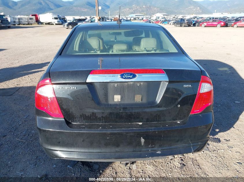 2012 Ford Fusion Sel VIN: 3FAHP0JA7CR302725 Lot: 40220595