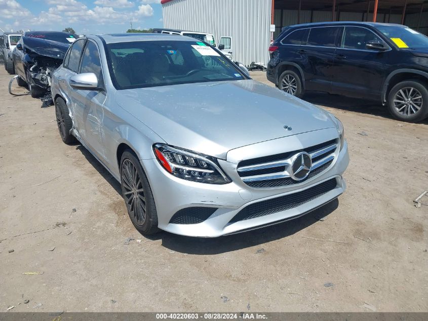 VIN W1KWF8DB7MR625490 2021 Mercedes-Benz C 300, Sedan no.1