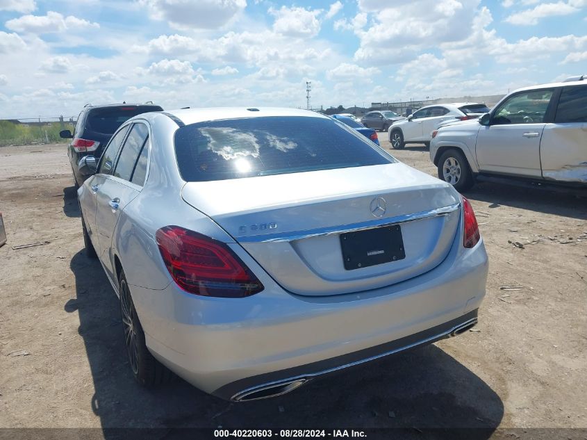 VIN W1KWF8DB7MR625490 2021 Mercedes-Benz C 300, Sedan no.3