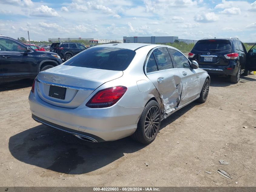 VIN W1KWF8DB7MR625490 2021 Mercedes-Benz C 300, Sedan no.4