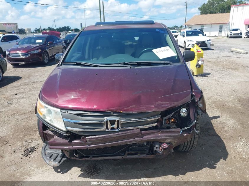 2013 Honda Odyssey Ex-L VIN: 5FNRL5H69DB043277 Lot: 40220620