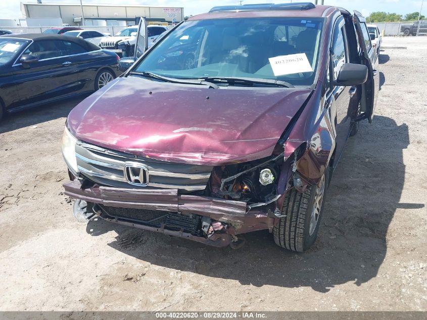 2013 Honda Odyssey Ex-L VIN: 5FNRL5H69DB043277 Lot: 40220620