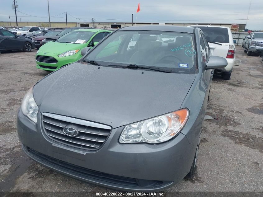 2010 Hyundai Elantra Blue VIN: KMHDU4AD2AU180179 Lot: 40220622