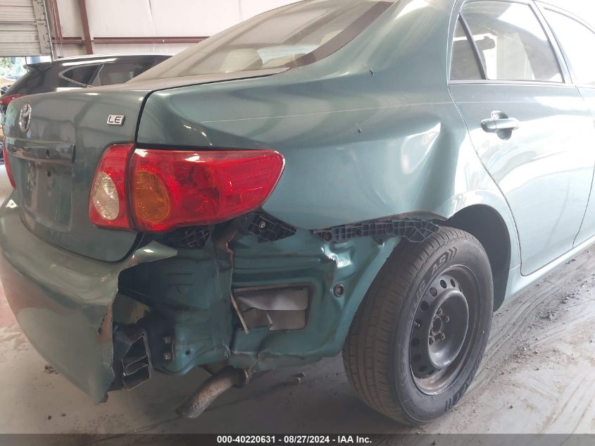2010 Toyota Corolla Le VIN: 2T1BU4EE7AC293900 Lot: 40220631