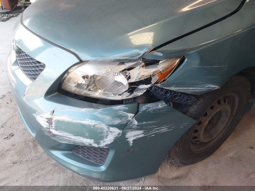 2010 Toyota Corolla Le VIN: 2T1BU4EE7AC293900 Lot: 40220631