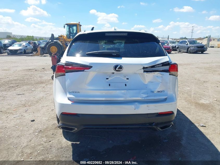 2021 Lexus Nx 300 VIN: JTJGARBZ8M5025262 Lot: 40220652