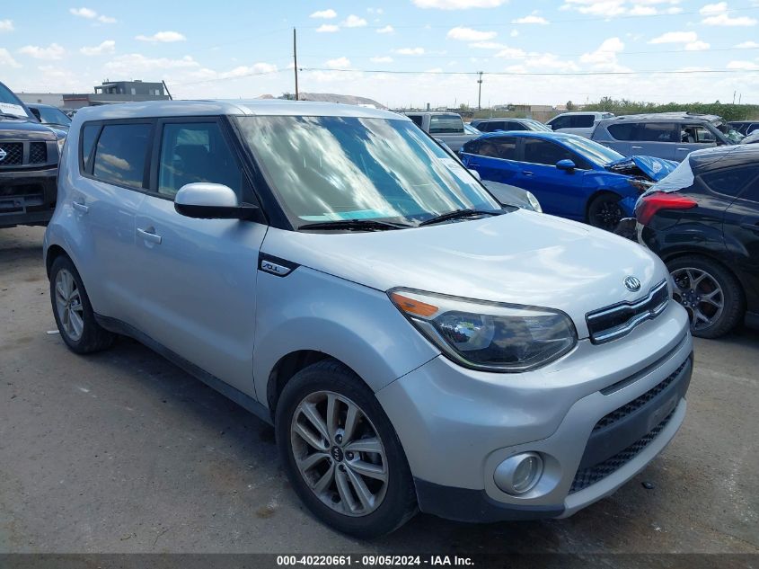 2019 Kia Soul + VIN: KNDJP3A59K7645039 Lot: 40220661