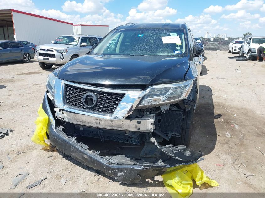 2016 Nissan Pathfinder Platinum/S/Sl/Sv VIN: 5N1AR2MN6GC631223 Lot: 40220676