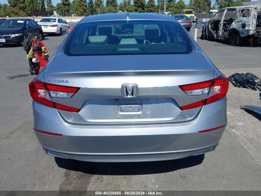 2020 Honda Accord Hybrid Touring VIN: 1HGCV3F9XLA005745 Lot: 40220680