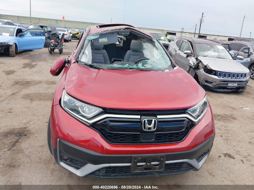 2022 Honda Cr-V 2Wd Ex VIN: 2HKRW1H5XNH405692 Lot: 40220696