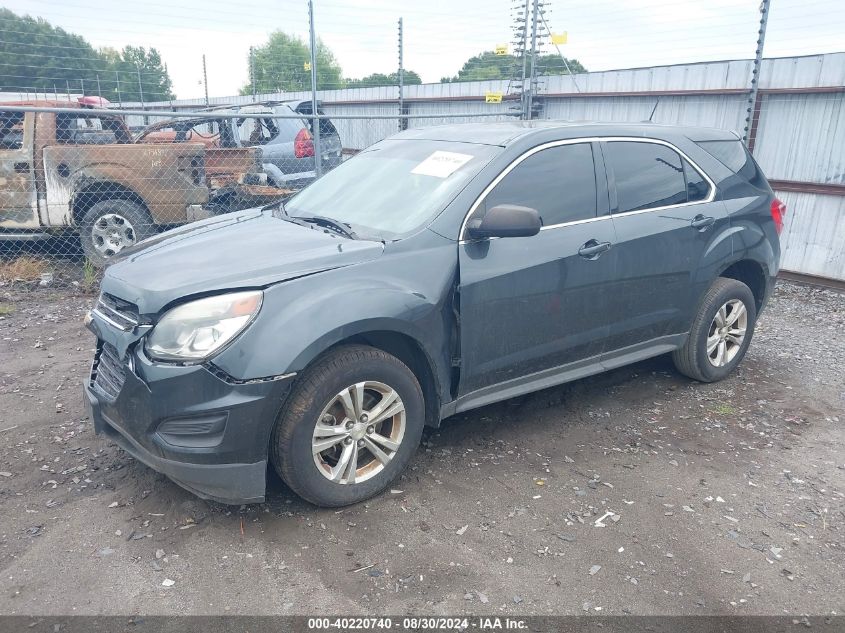 2GNALBEK5H1578104 2017 CHEVROLET EQUINOX - Image 2