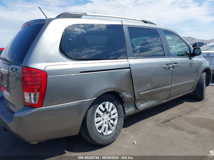 2012 Kia Sedona Lx VIN: KNDMG4C73C6441149 Lot: 40220744