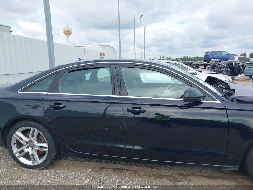 2014 Audi A6 2.0T Premium VIN: WAUGFAFC5EN061369 Lot: 40220752