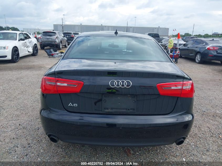 2014 Audi A6 2.0T Premium VIN: WAUGFAFC5EN061369 Lot: 40220752