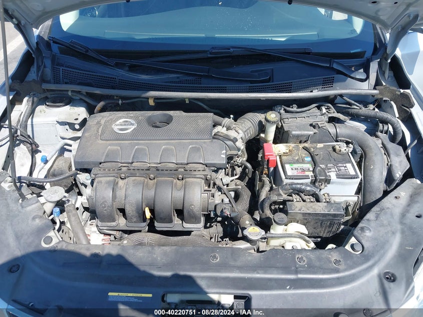 2014 Nissan Sentra Fe+ S/Fe+ Sv/S/Sl/Sr/Sv VIN: 3N1AB7AP0EL672091 Lot: 40220751