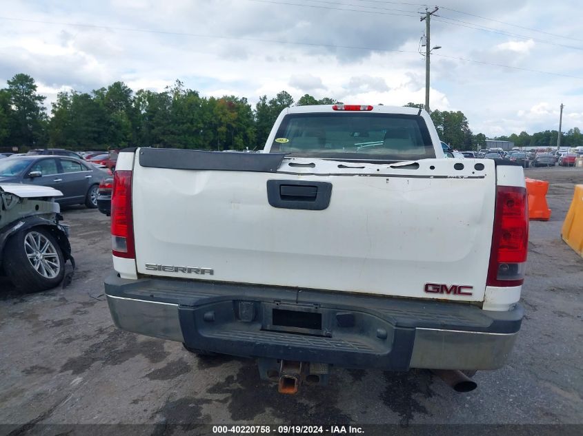 2011 GMC Sierra 2500Hd Work Truck VIN: 1GT21ZCG8BZ227308 Lot: 40220758