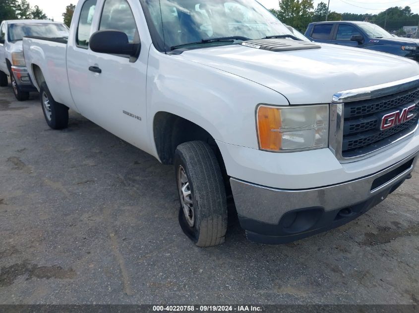 2011 GMC Sierra 2500Hd Work Truck VIN: 1GT21ZCG8BZ227308 Lot: 40220758