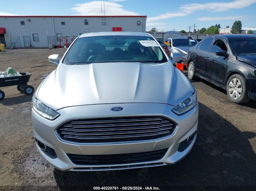 2014 Ford Fusion Se VIN: 1FA6P0HD5E5375041 Lot: 40220761