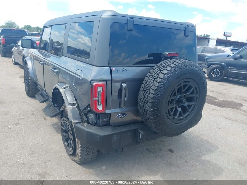 2023 Ford Bronco Outer Banks VIN: 1FMEE5BP8PLB33432 Lot: 40220789