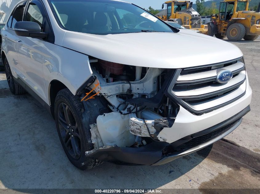 2018 Ford Edge Sel VIN: 2FMPK4J84JBC54424 Lot: 40220796