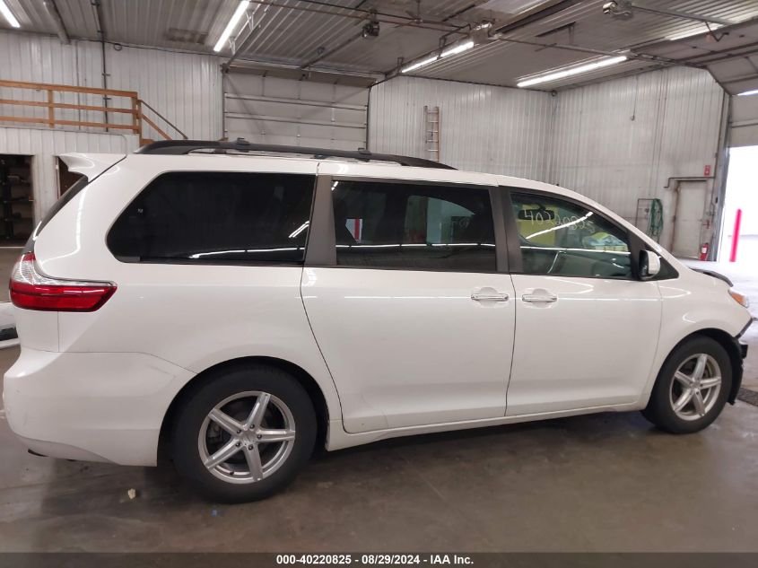 2016 Toyota Sienna Xle 8 Passenger VIN: 5TDYK3DC0GS737127 Lot: 40220825