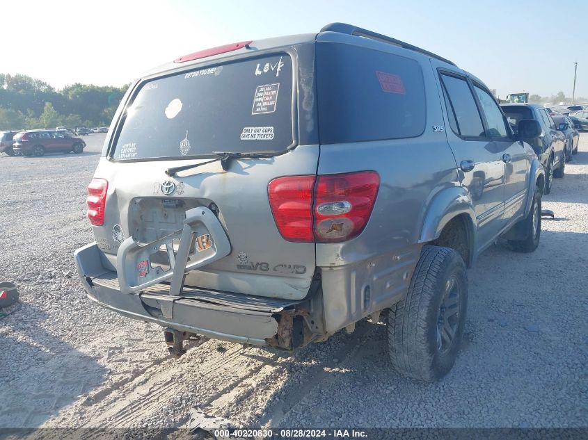 2003 Toyota Sequoia Sr5 V8 VIN: 5TDBT44A63S145846 Lot: 40220830