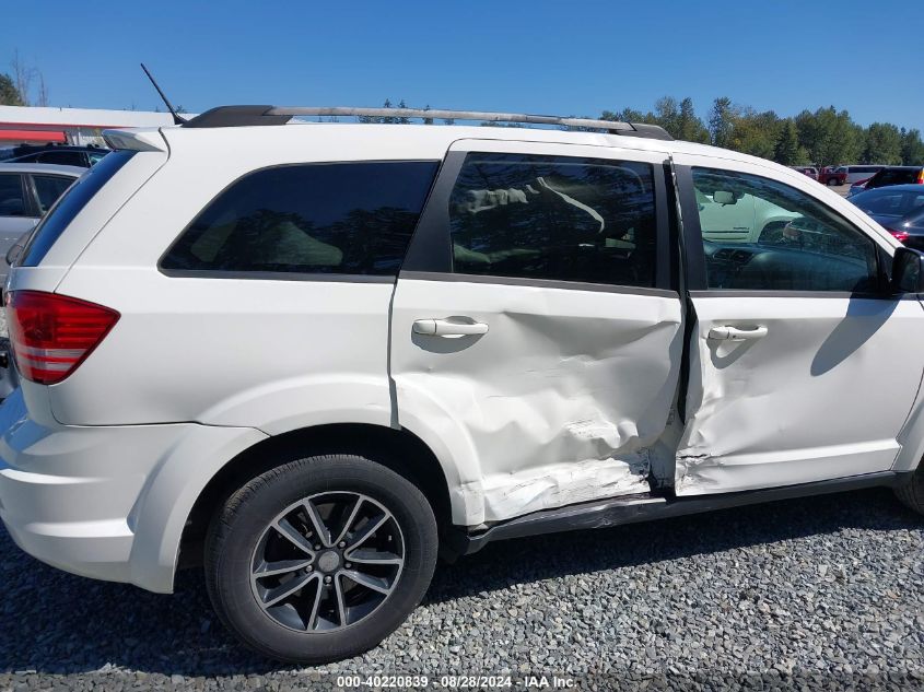 2017 Dodge Journey Se VIN: 3C4PDCAB8HT585140 Lot: 40220839