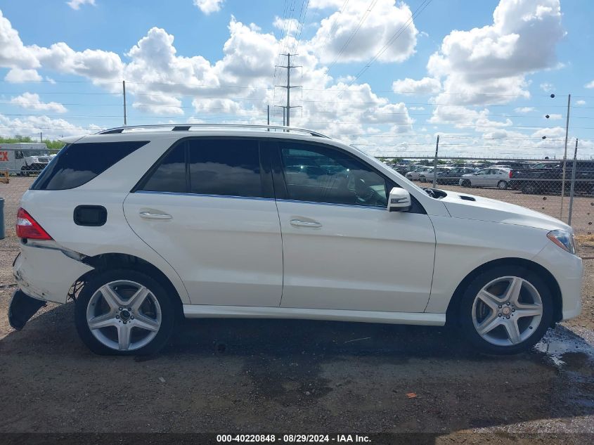 2014 Mercedes-Benz Ml 350 Bluetec 4Matic VIN: 4JGDA2EB6EA335913 Lot: 40220848