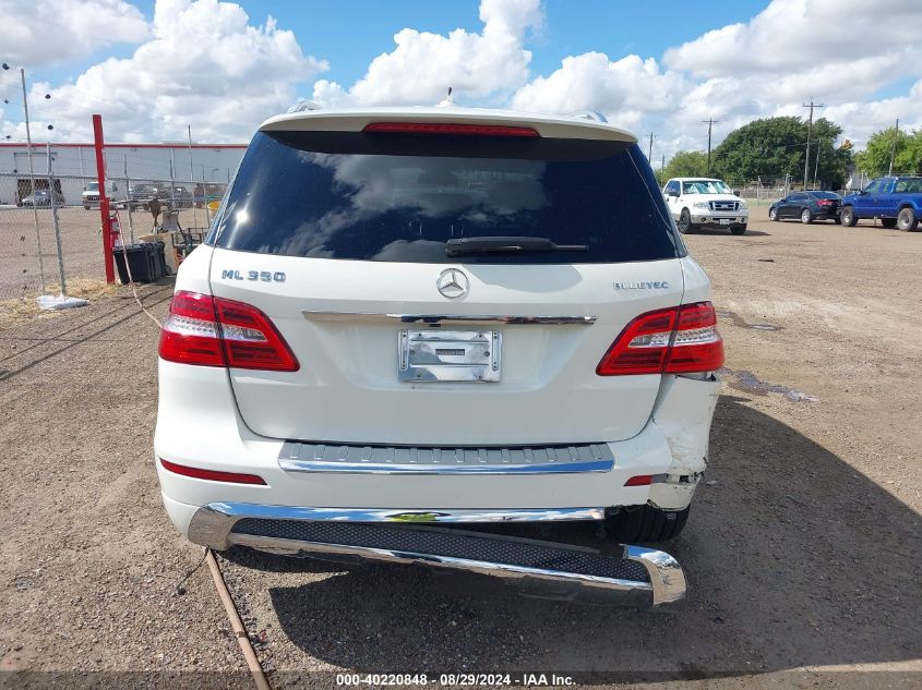 2014 Mercedes-Benz Ml 350 Bluetec 4Matic VIN: 4JGDA2EB6EA335913 Lot: 40220848