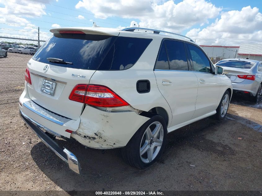 2014 Mercedes-Benz Ml 350 Bluetec 4Matic VIN: 4JGDA2EB6EA335913 Lot: 40220848