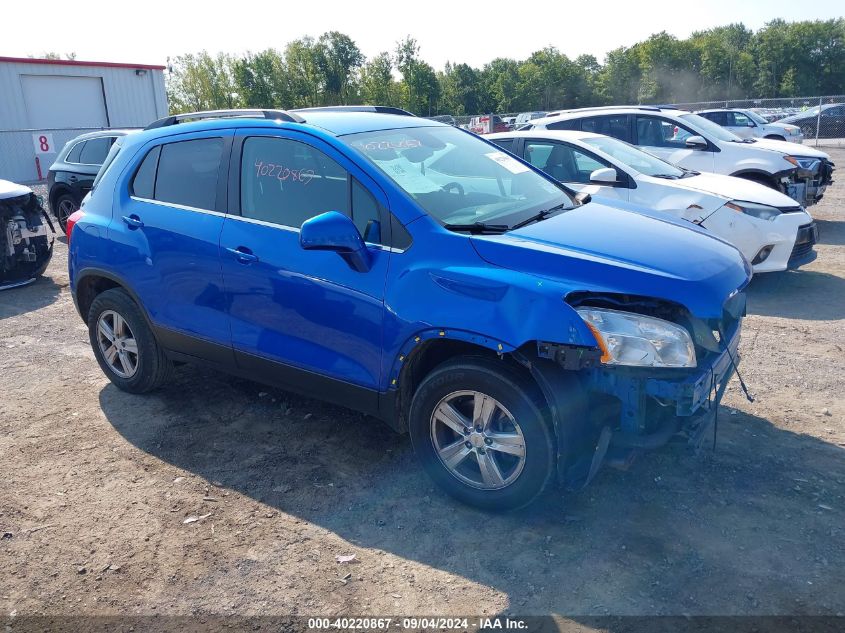 2015 Chevrolet Trax 1Lt VIN: KL7CJRSB7FB190760 Lot: 40220867