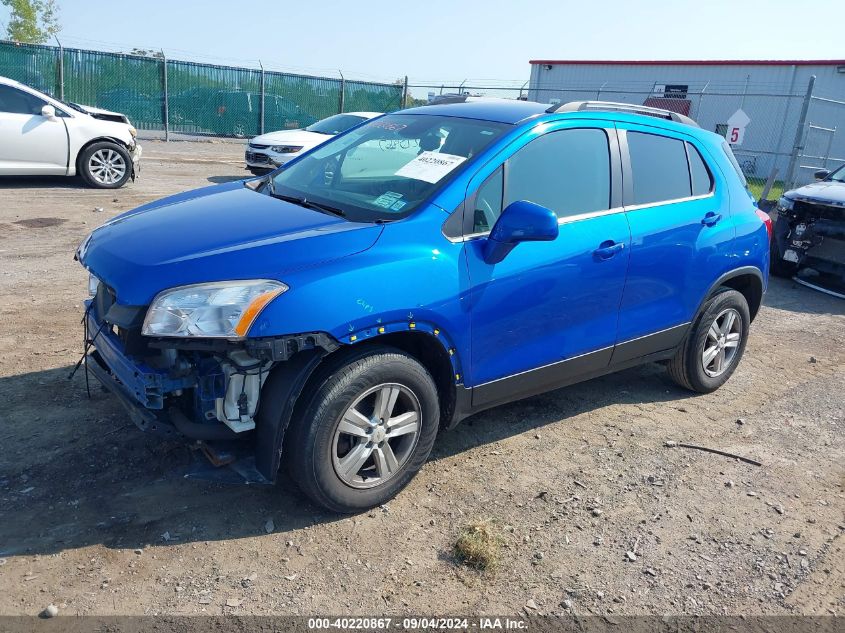 2015 Chevrolet Trax 1Lt VIN: KL7CJRSB7FB190760 Lot: 40220867