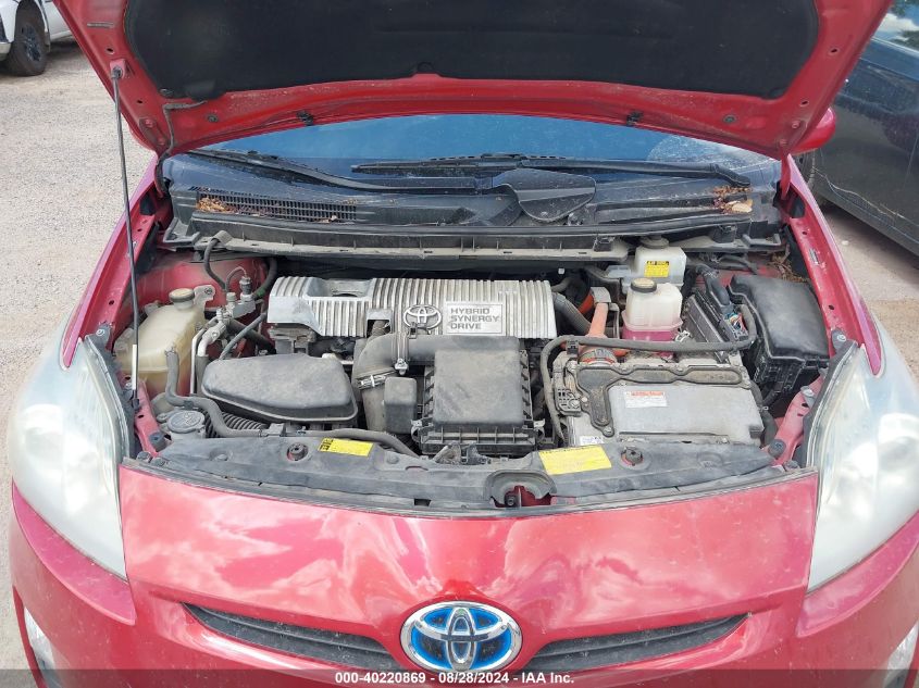 2011 Toyota Prius Two VIN: JTDKN3DU7B0285033 Lot: 40220869