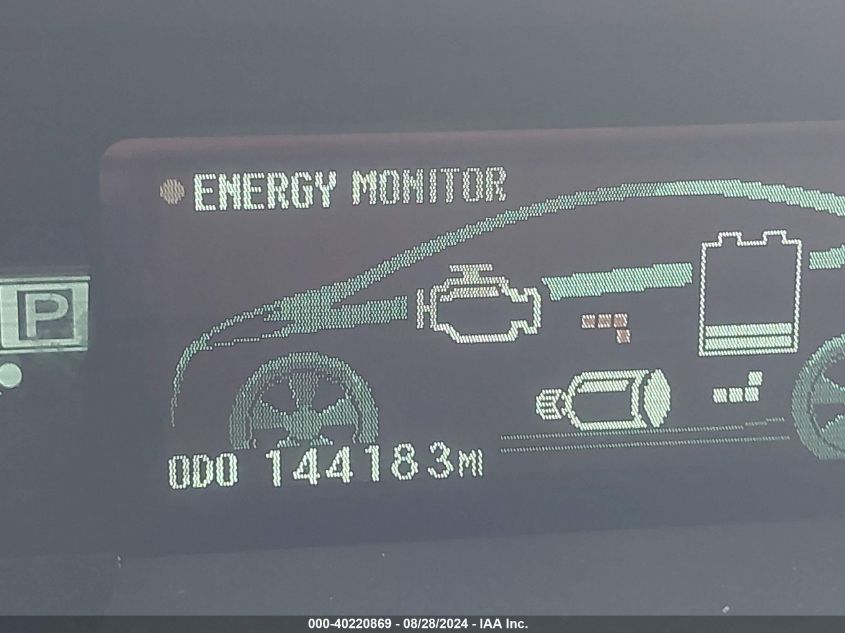 2011 Toyota Prius Two VIN: JTDKN3DU7B0285033 Lot: 40220869